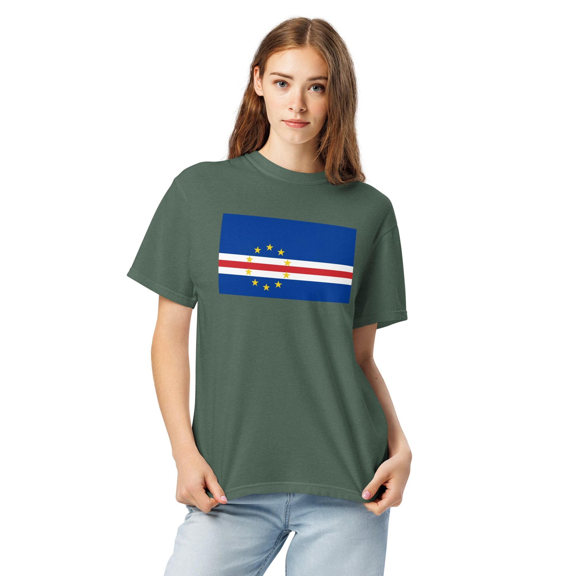 black flag shirt for Cape Verde – size extra large