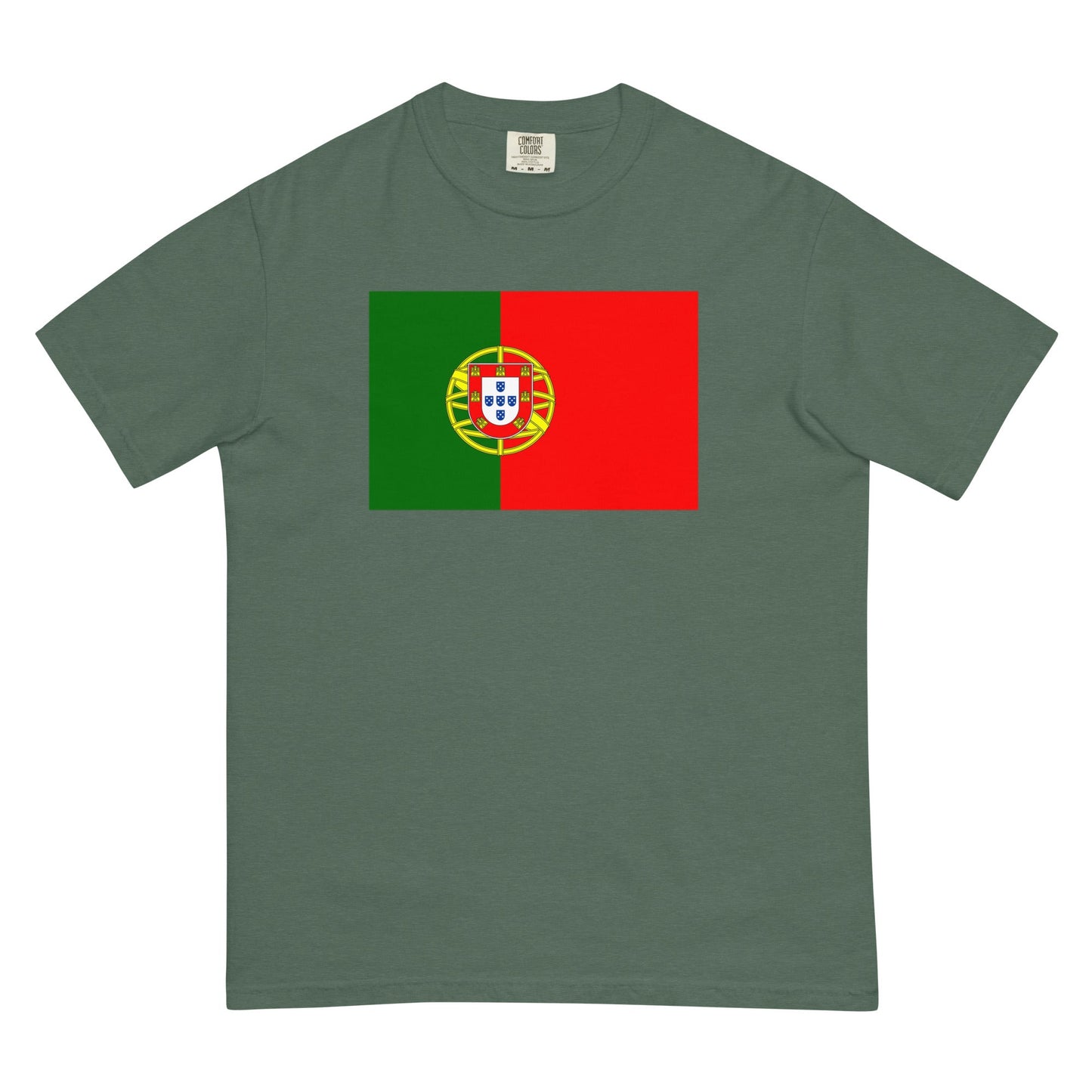 Portugal flag shirt in true navy, size medium