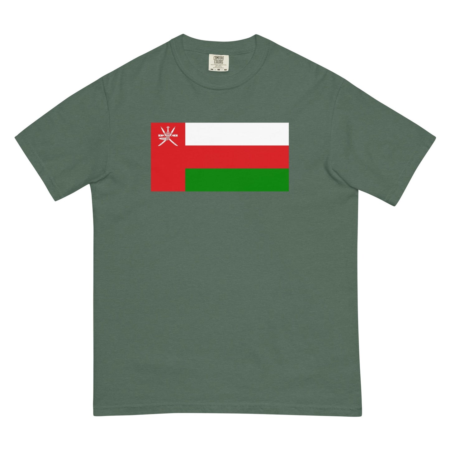 Oman pride shirt in true navy – unisex, 3X large