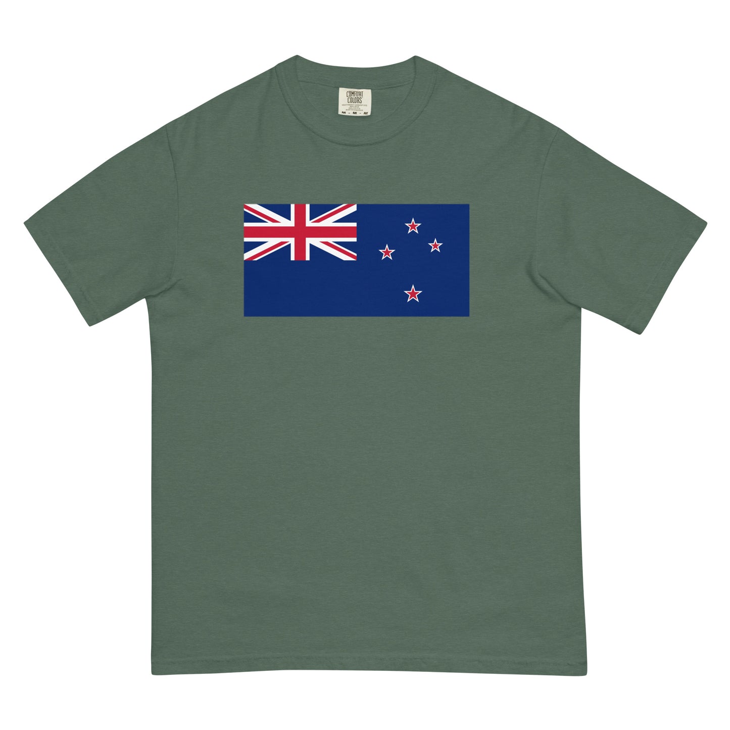 Bold Nicaragua 1 flag design tee in red, 2X large