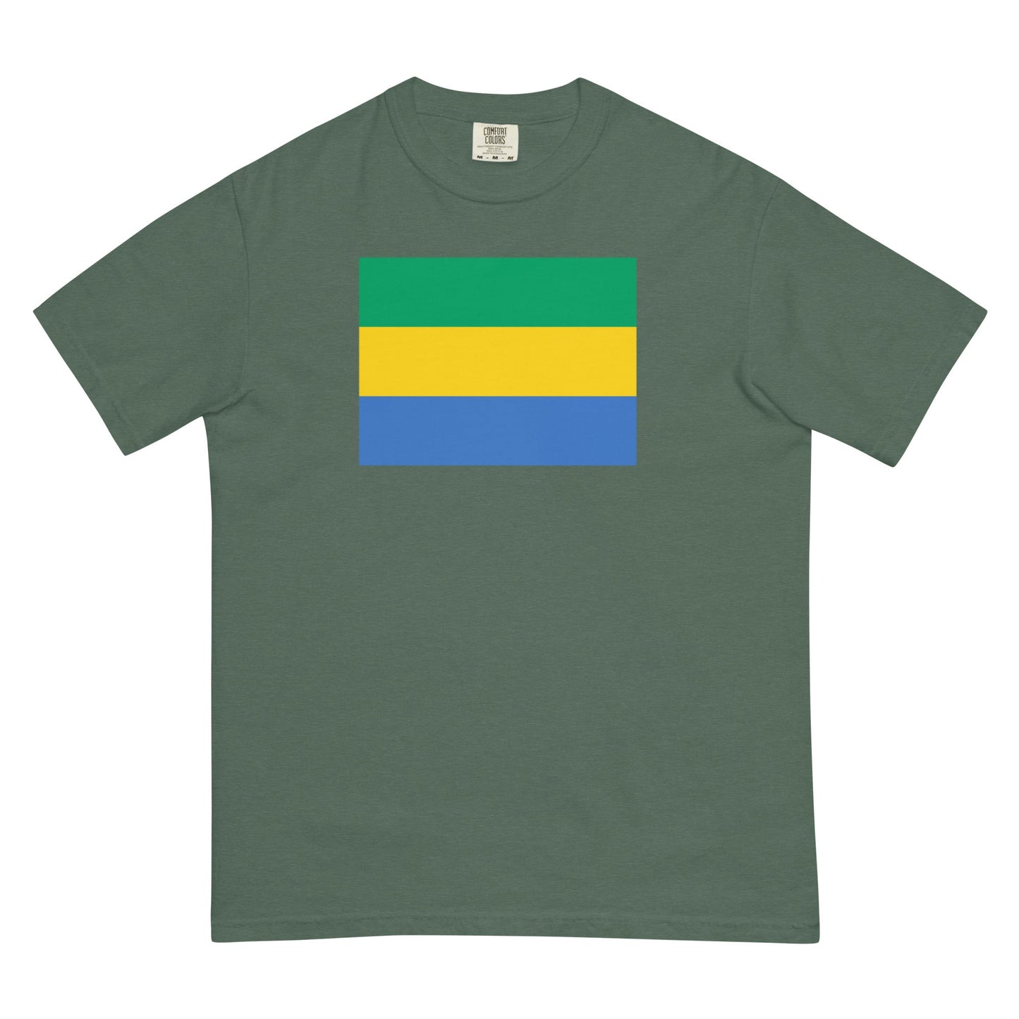 Gabon national shirt, 4X large, in true navy