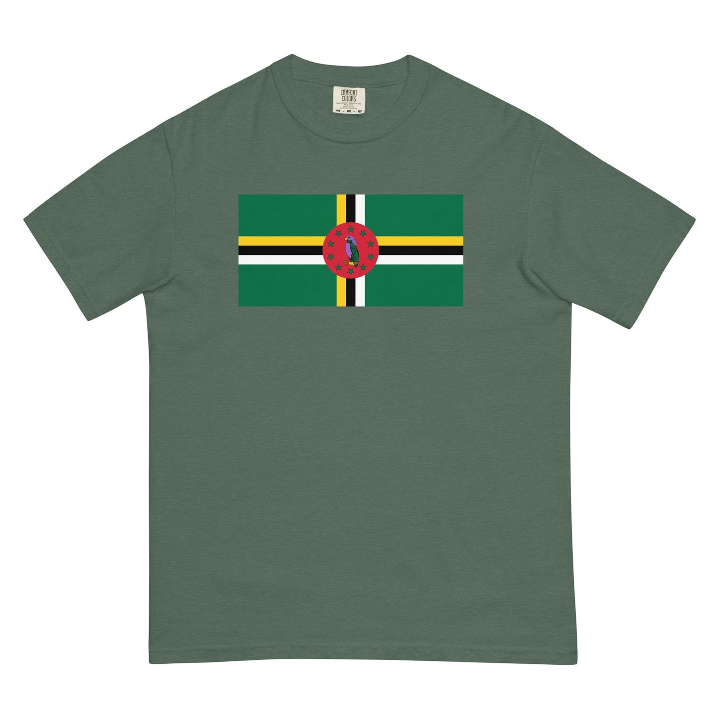 Dominica 1 heritage shirt, blue spruce, size extra large