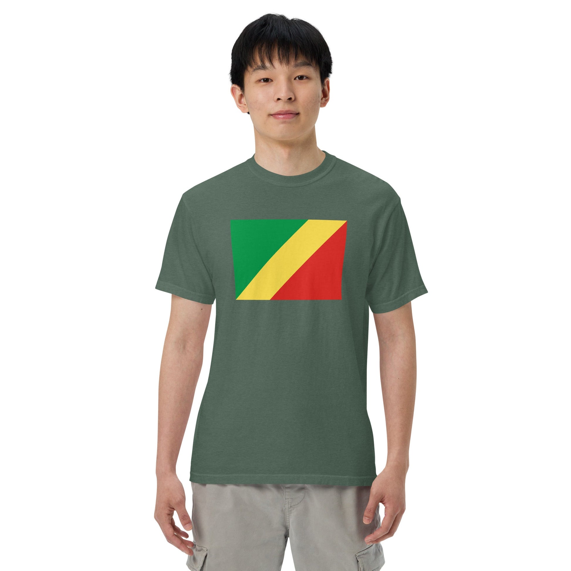 Congo Congo Brazzaville pride shirt in black – unisex, 4X large