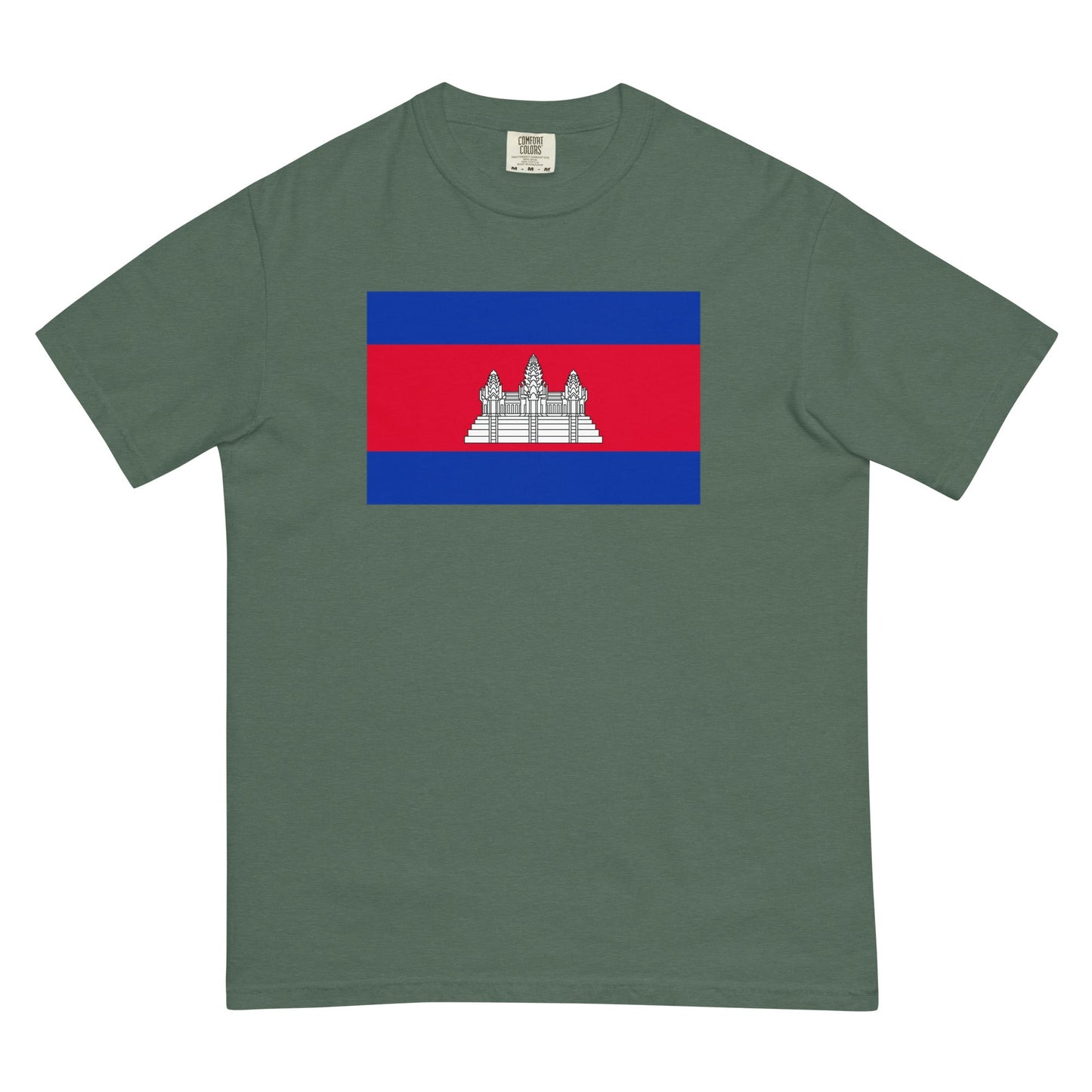 blue spruce flag shirt for Cambodia – size 2X large