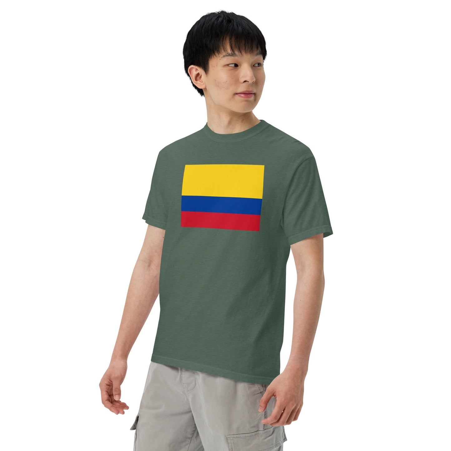 Colombia heritage shirt, true navy, size large