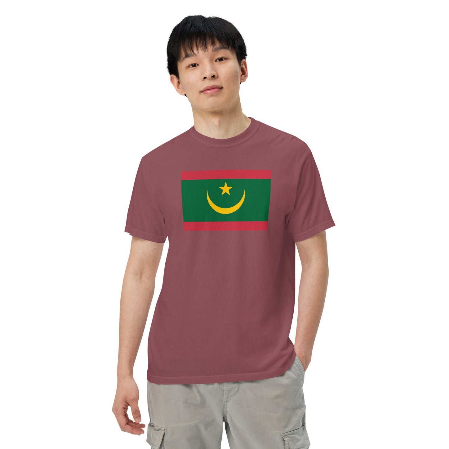 Mauritania pride shirt in black – unisex, extra large