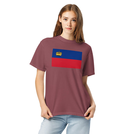 Liechtenstein heritage shirt, black, size medium