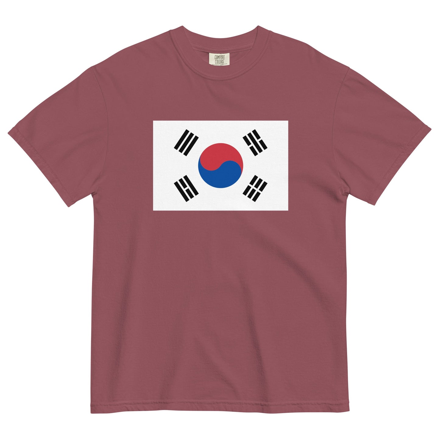 red flag shirt for South Korea – size large