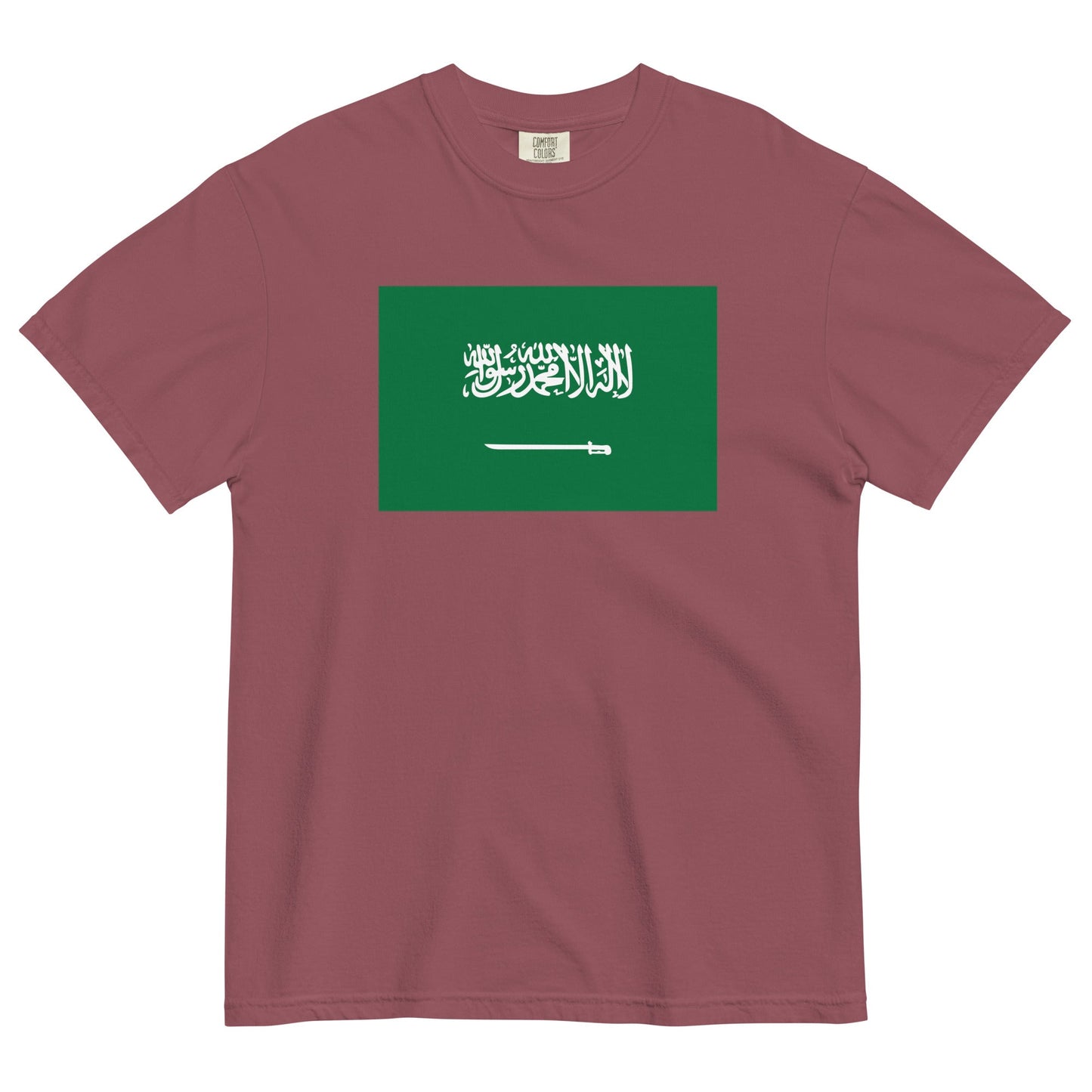 red flag shirt for Saudi Arabia – size small