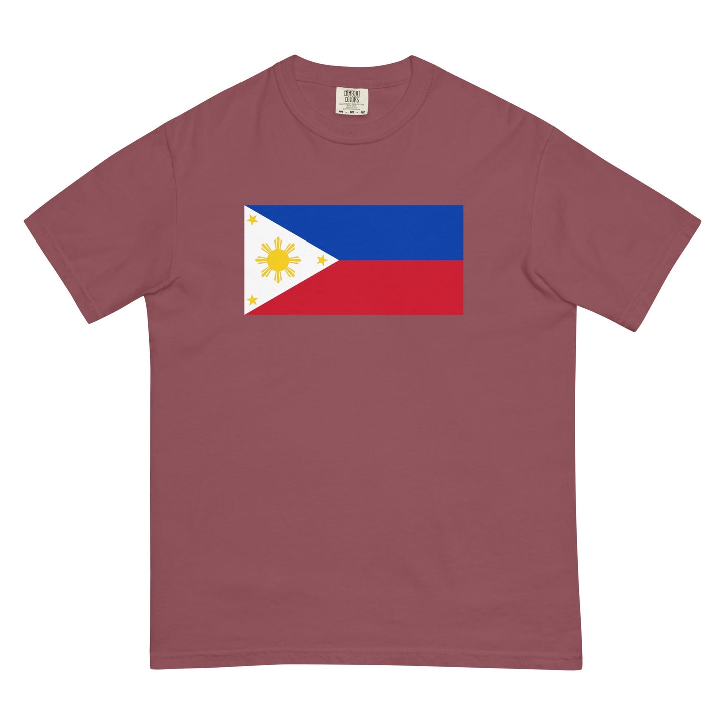 Philippines flag shirt in true navy, size medium