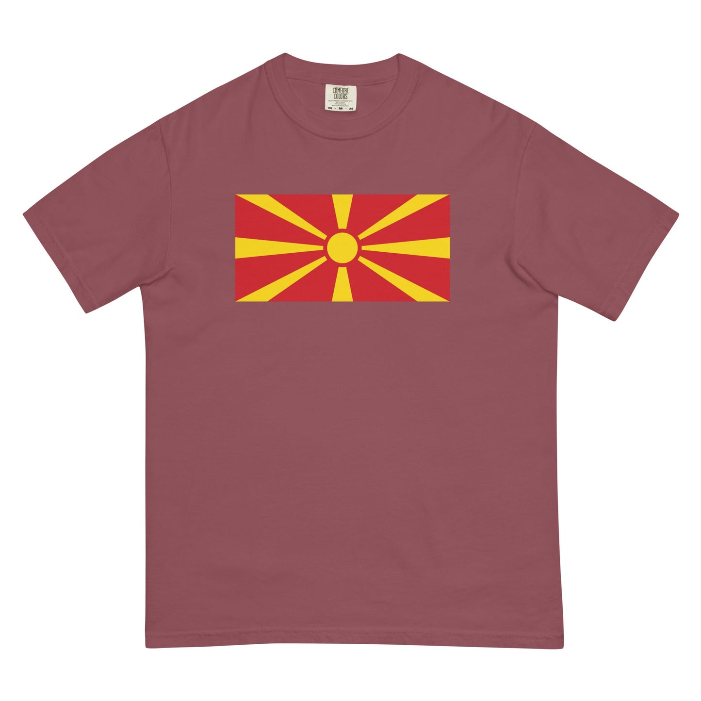North Macedonia Formerly Macedonia national shirt, large, in red