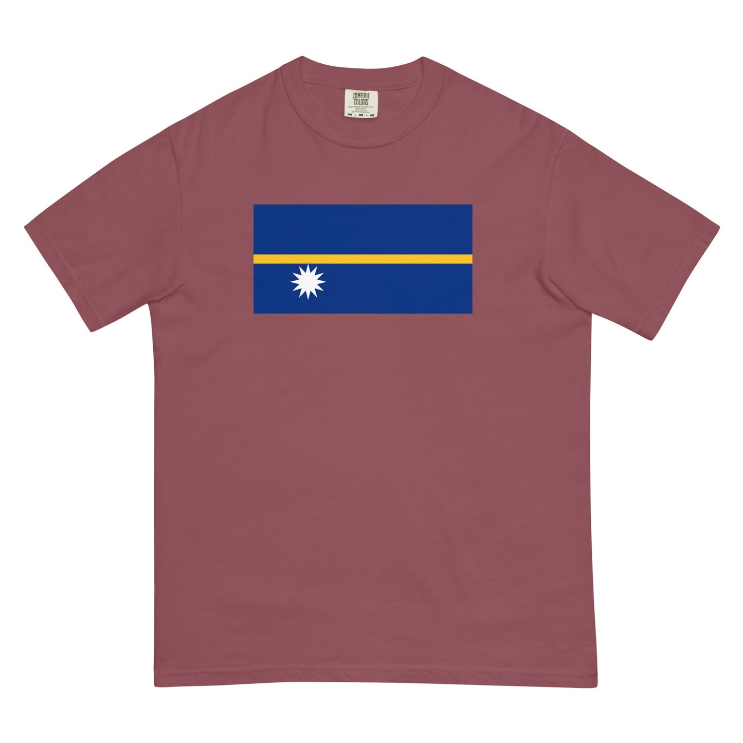 true navy flag shirt for Nauru – size extra large