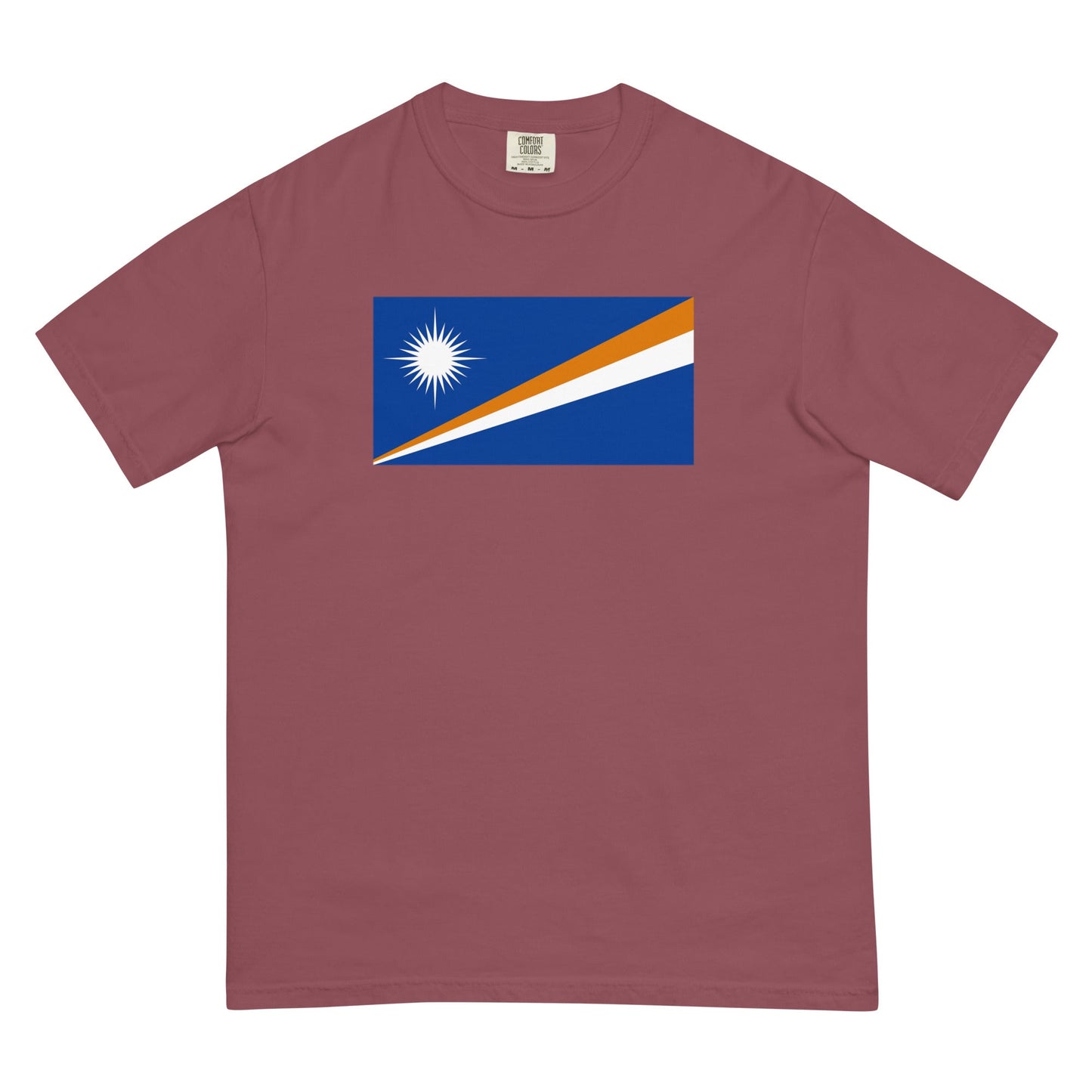 Marshall Islands pride shirt in true navy – unisex, small