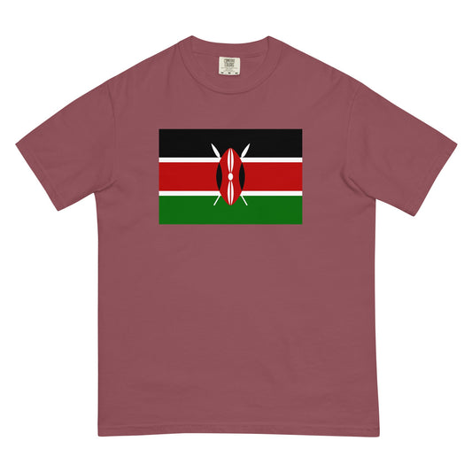 Kenya pride shirt in black – unisex, small