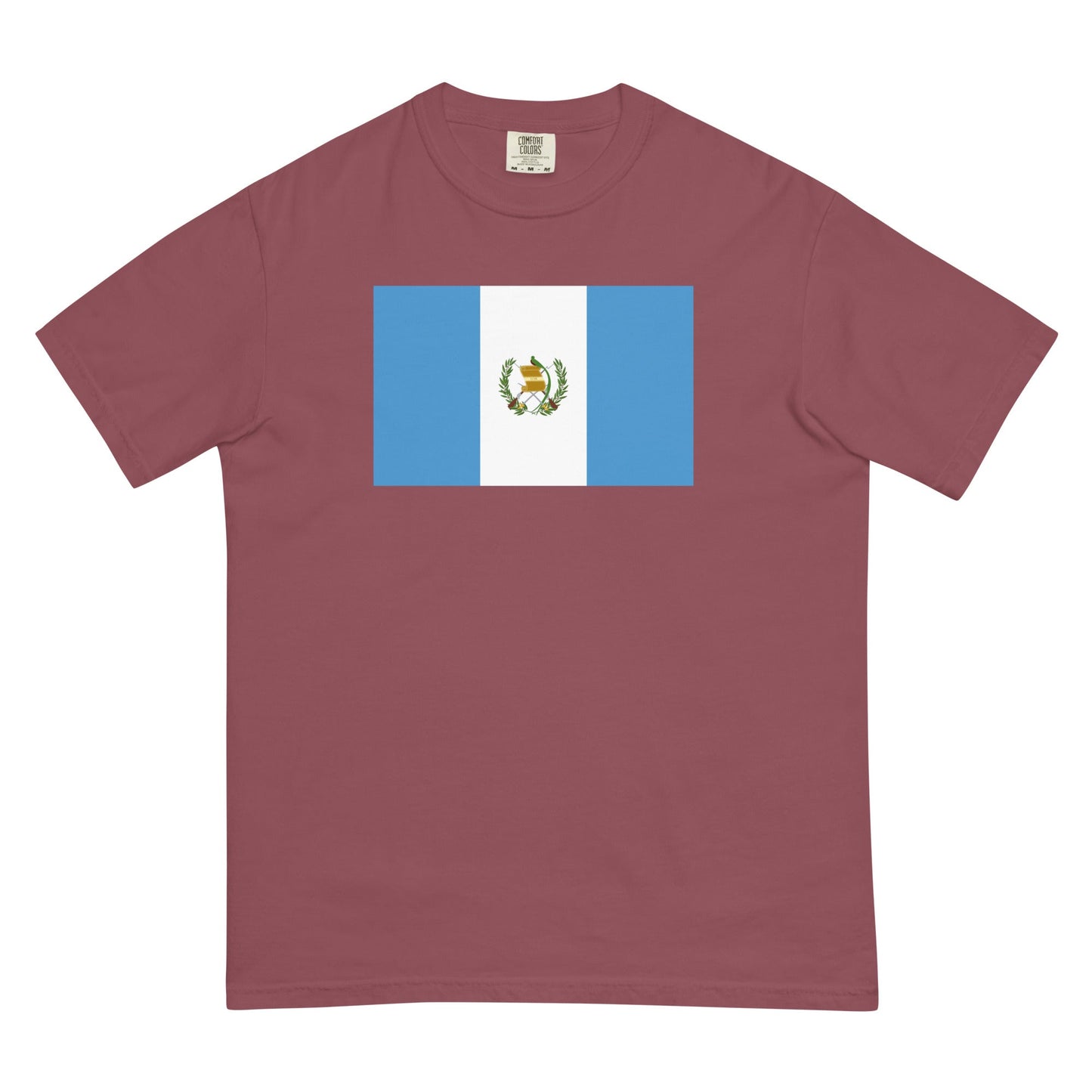 Guatemala heritage shirt, brick, size large