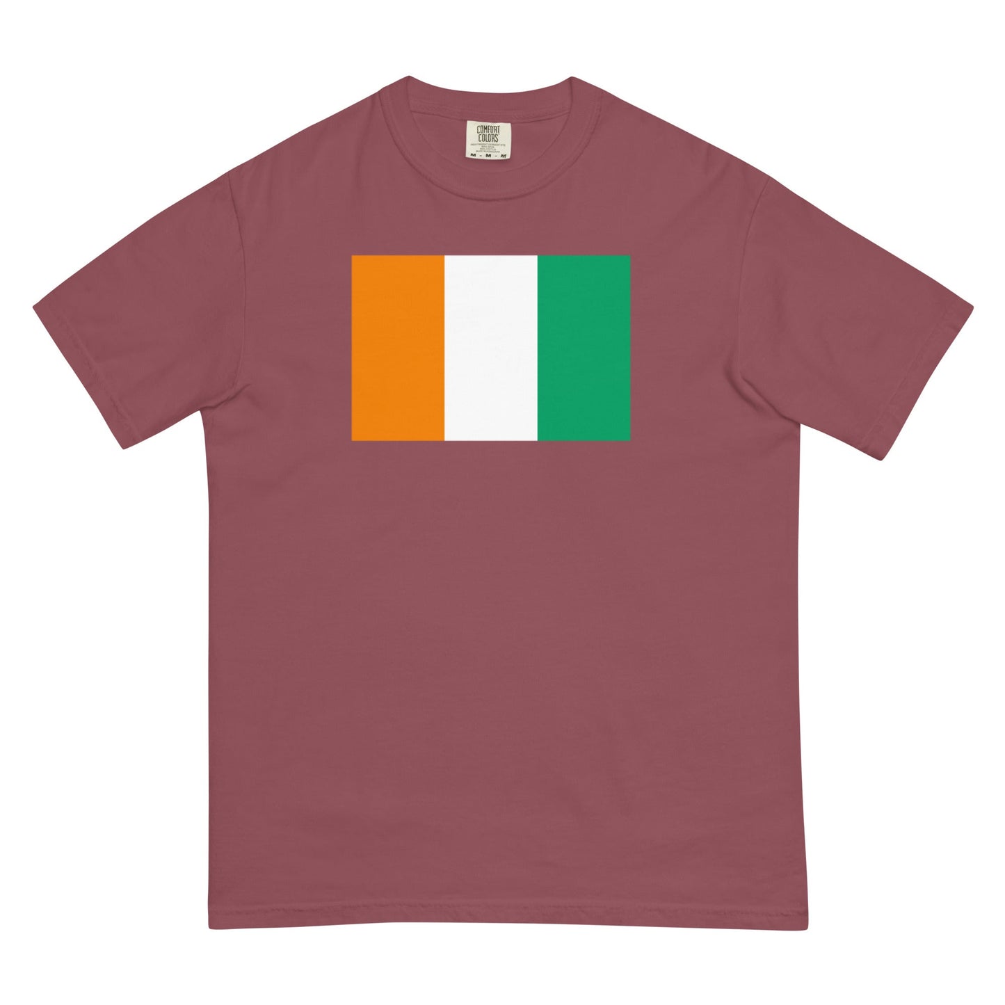 Cote Divoire national shirt, 4X large, in brick