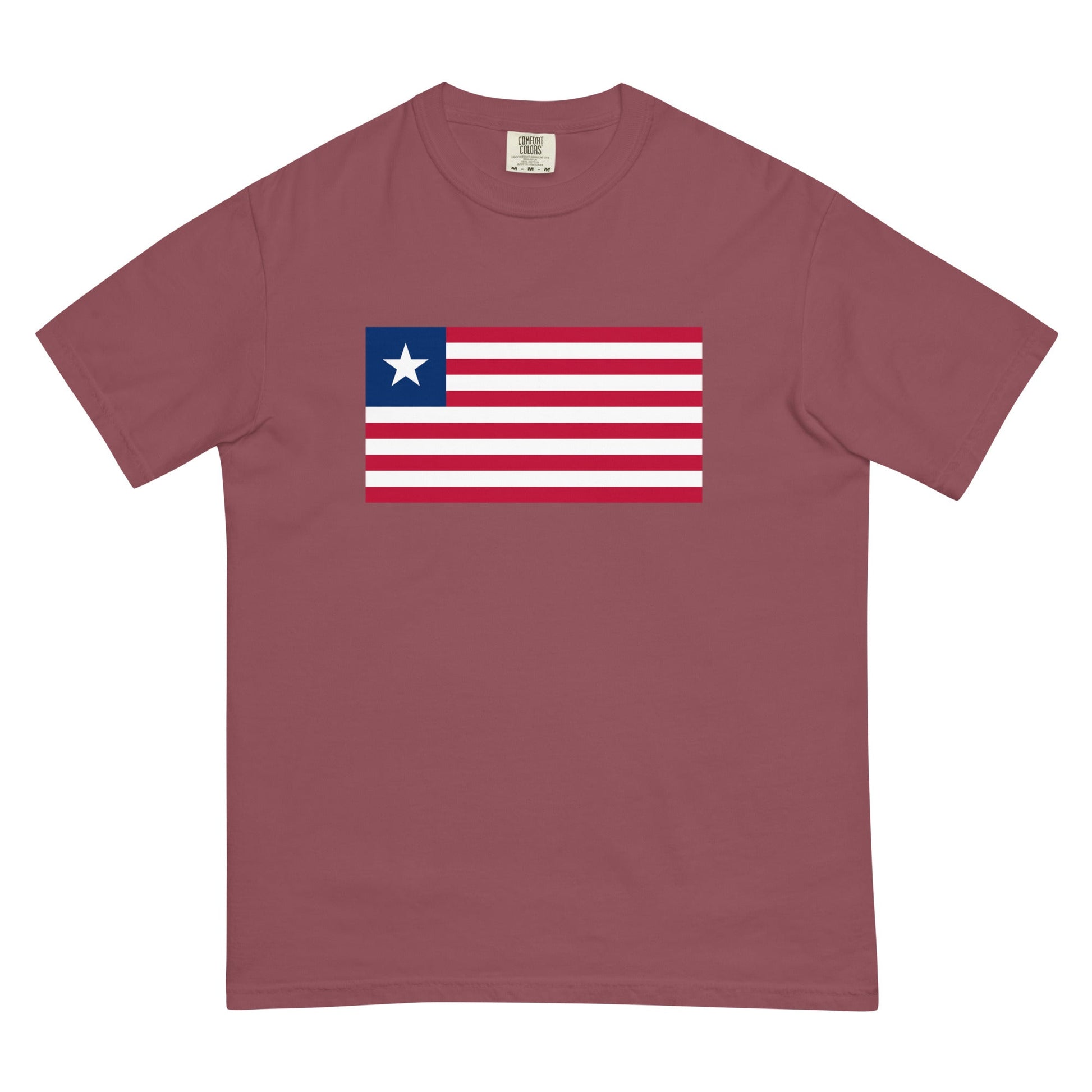 United States Heavyweight T Shirt pride shirt in true navy – unisex, medium