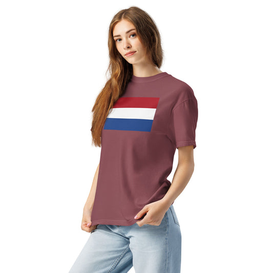 Flag tee representing New Zealand in black, medium