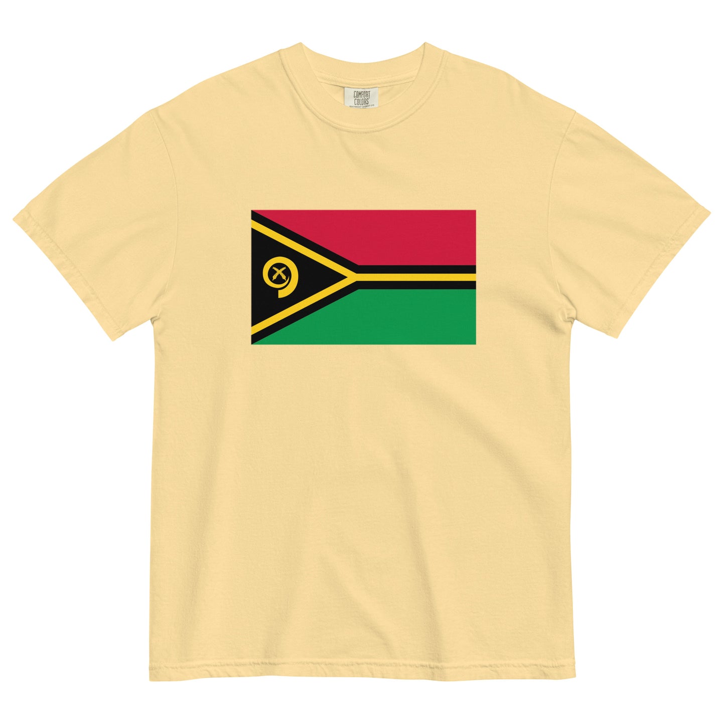 Vanuatu pride shirt in true navy – unisex, small