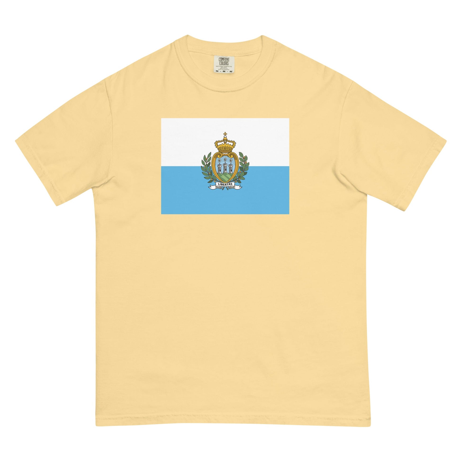 San Marino pride shirt in red – unisex, 4X large