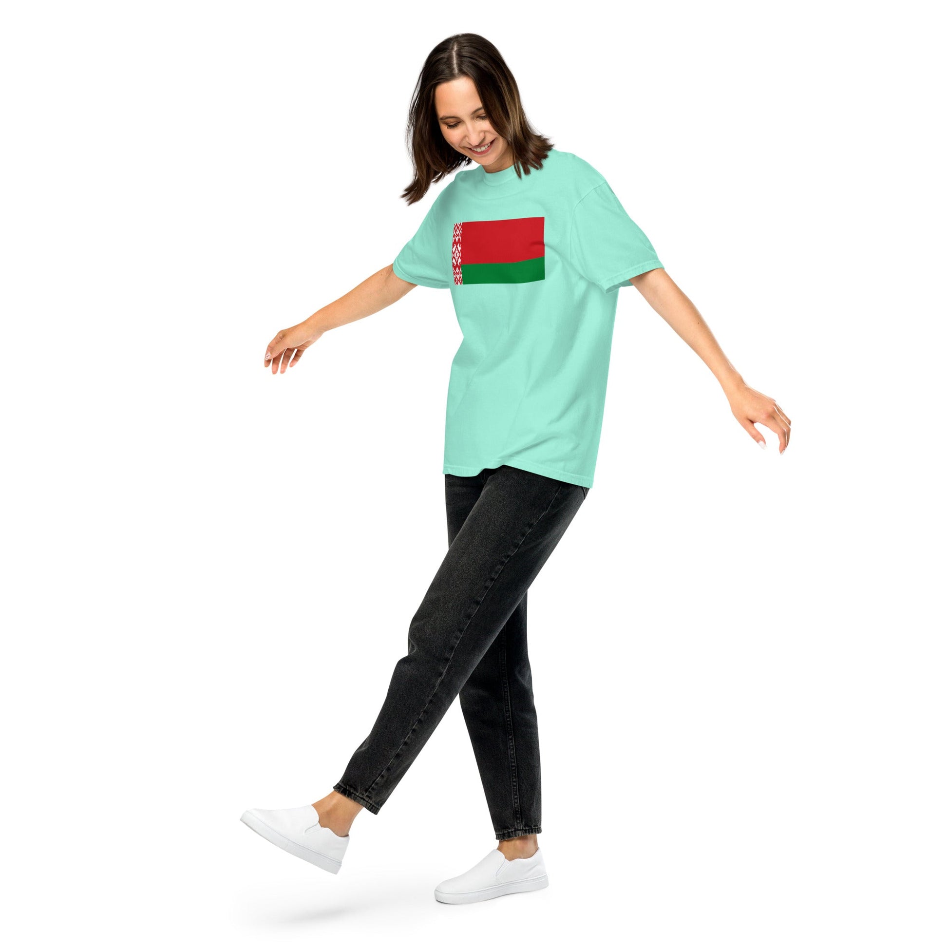 berry flag shirt for Belarus – size small