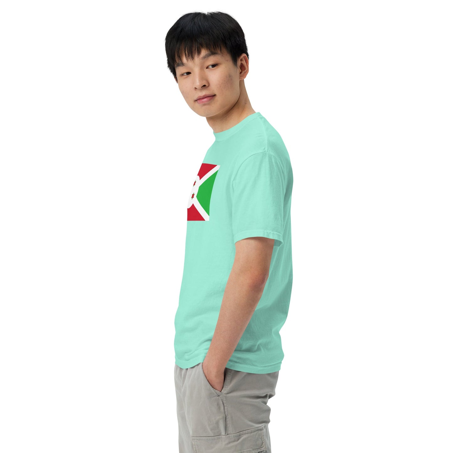 Burundi national shirt, extra large, in grape