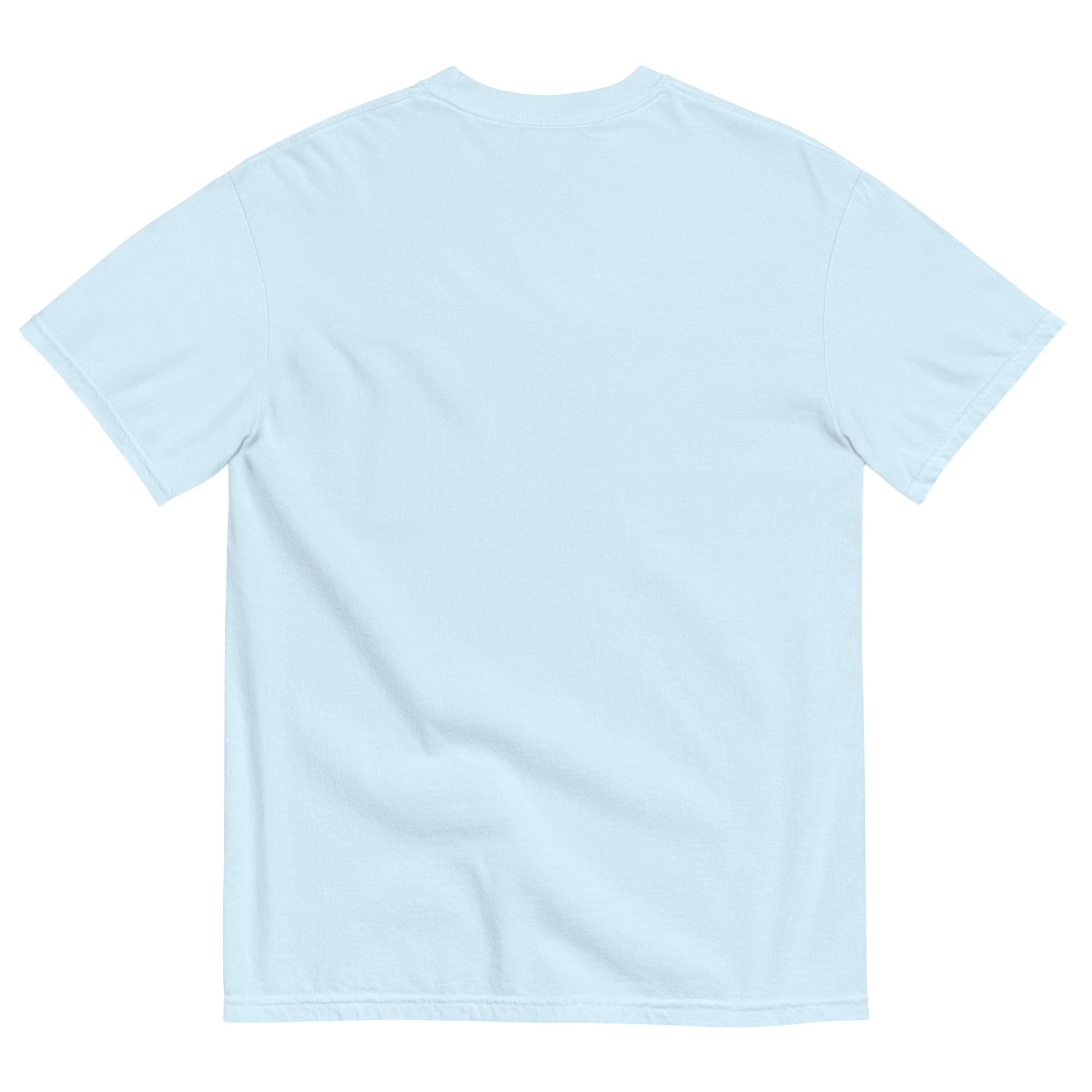 Bold Comoros flag design tee in grape, large
