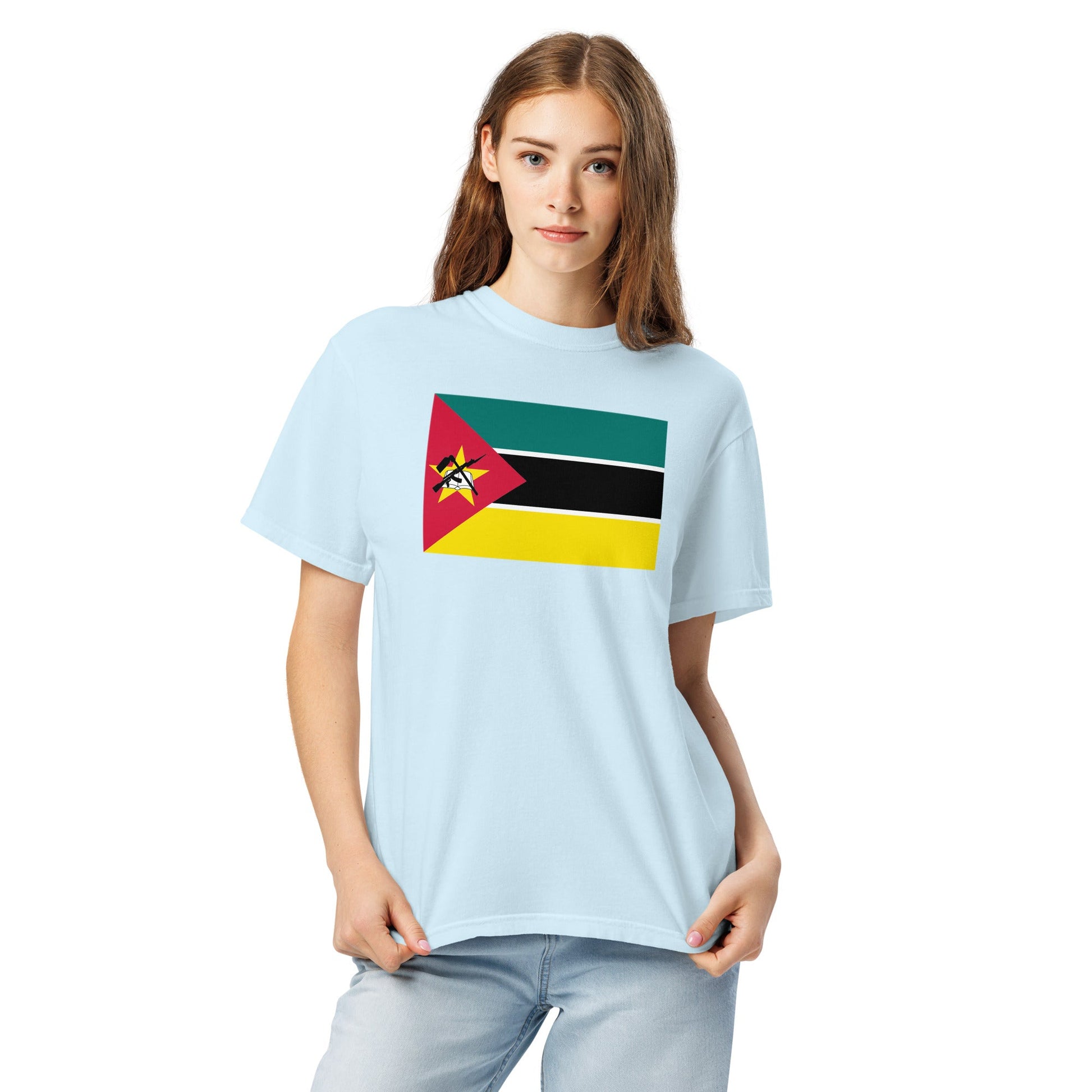 red shirt with Morocco flag design, extra large
