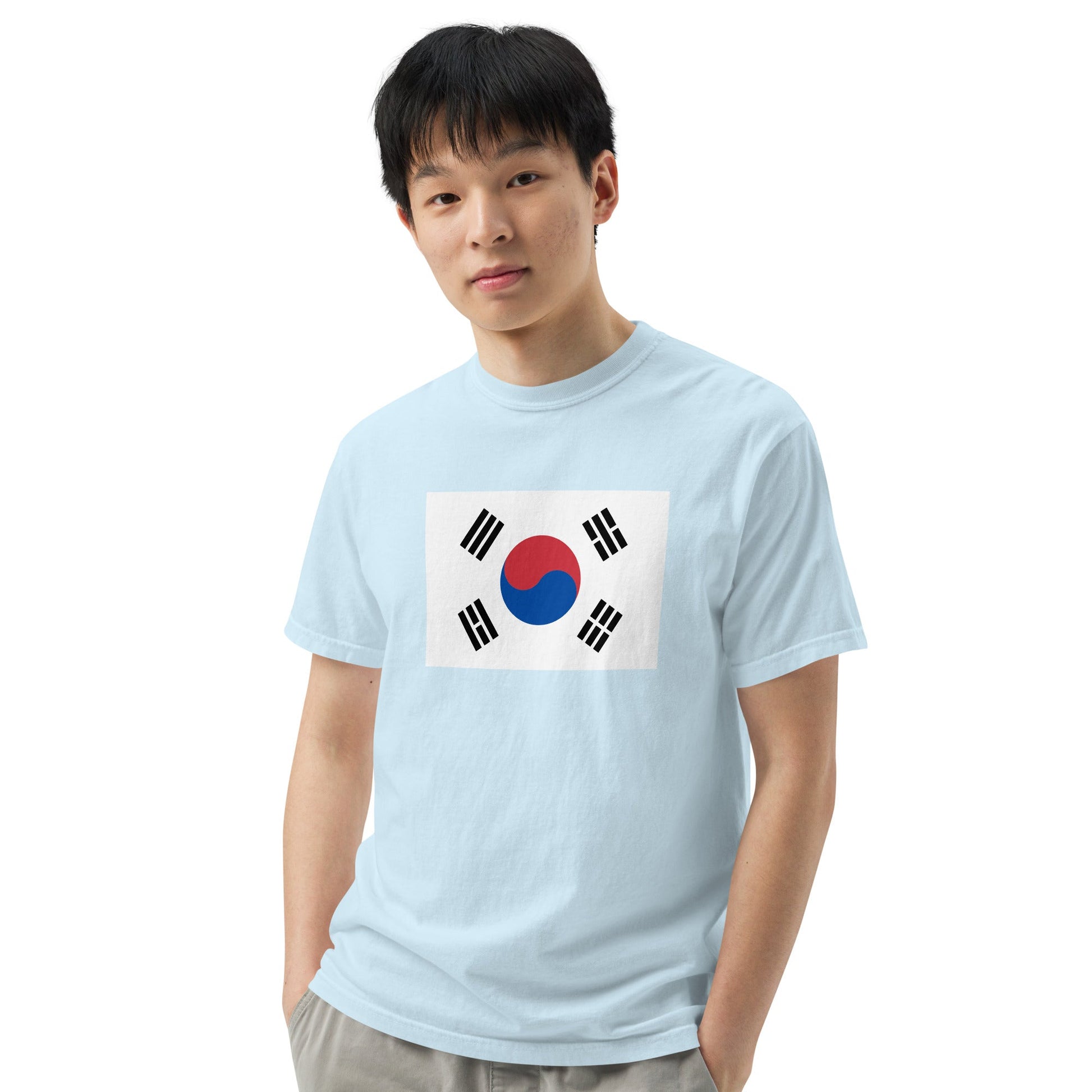 blue jean flag shirt for South Korea – size 3X large