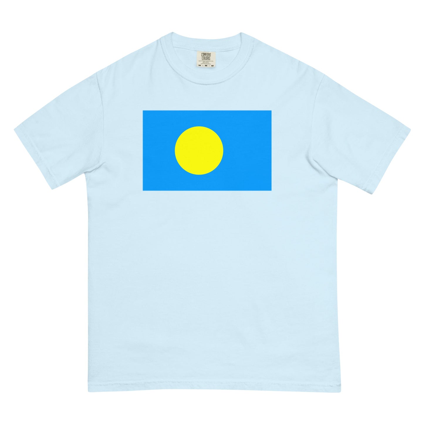 Palau pride shirt in true navy – unisex, medium