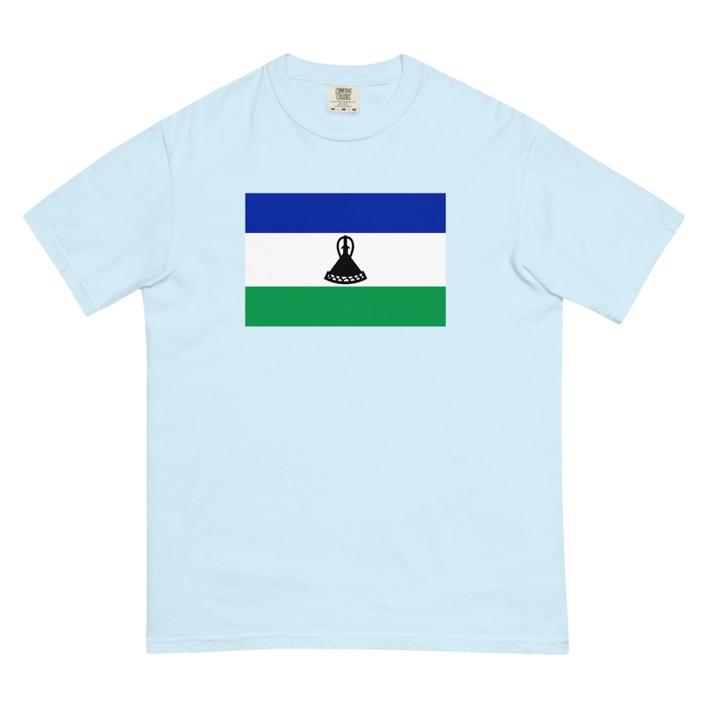 Lesotho heritage shirt, brick, size extra large