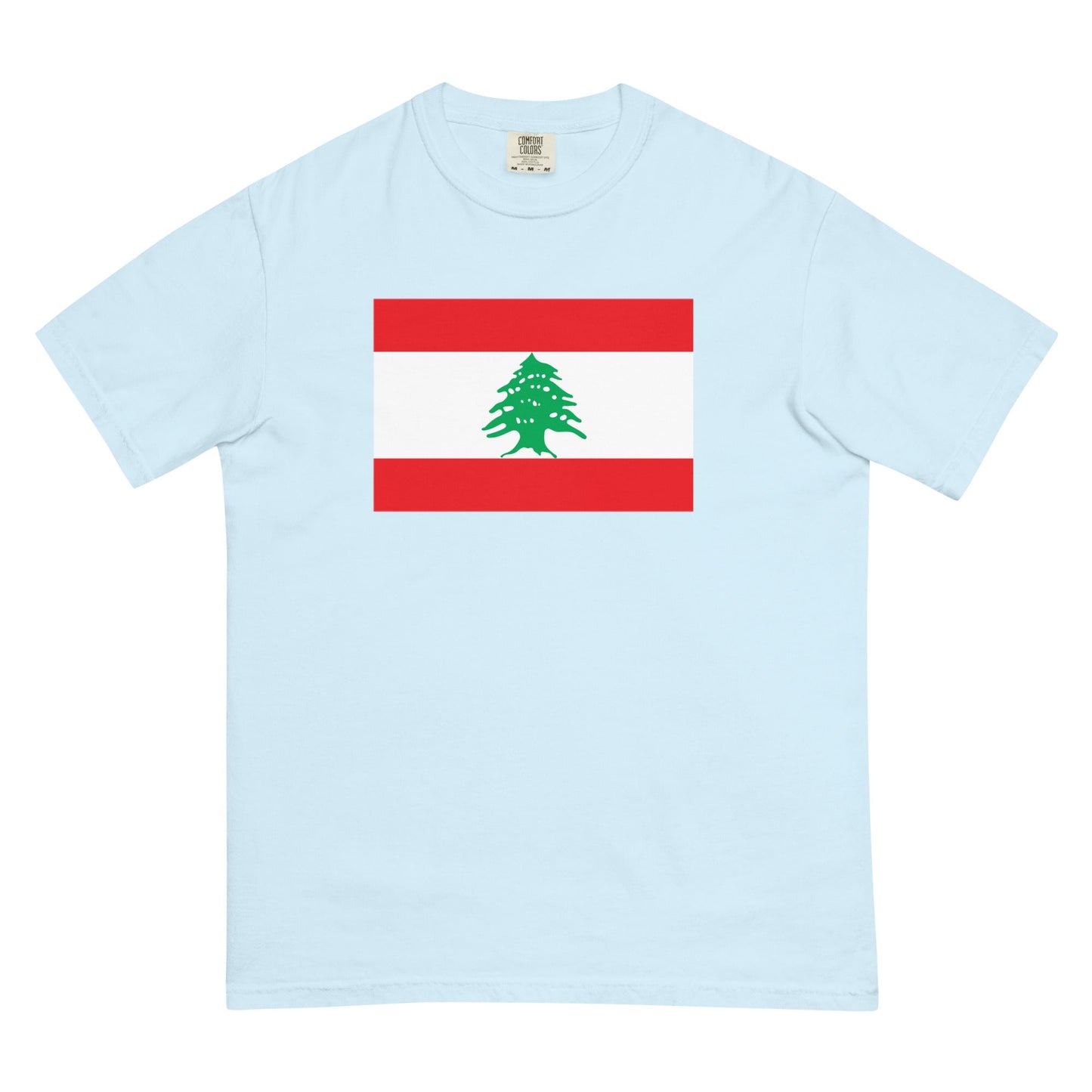 Lebanon pride shirt in brick – unisex, 2X large