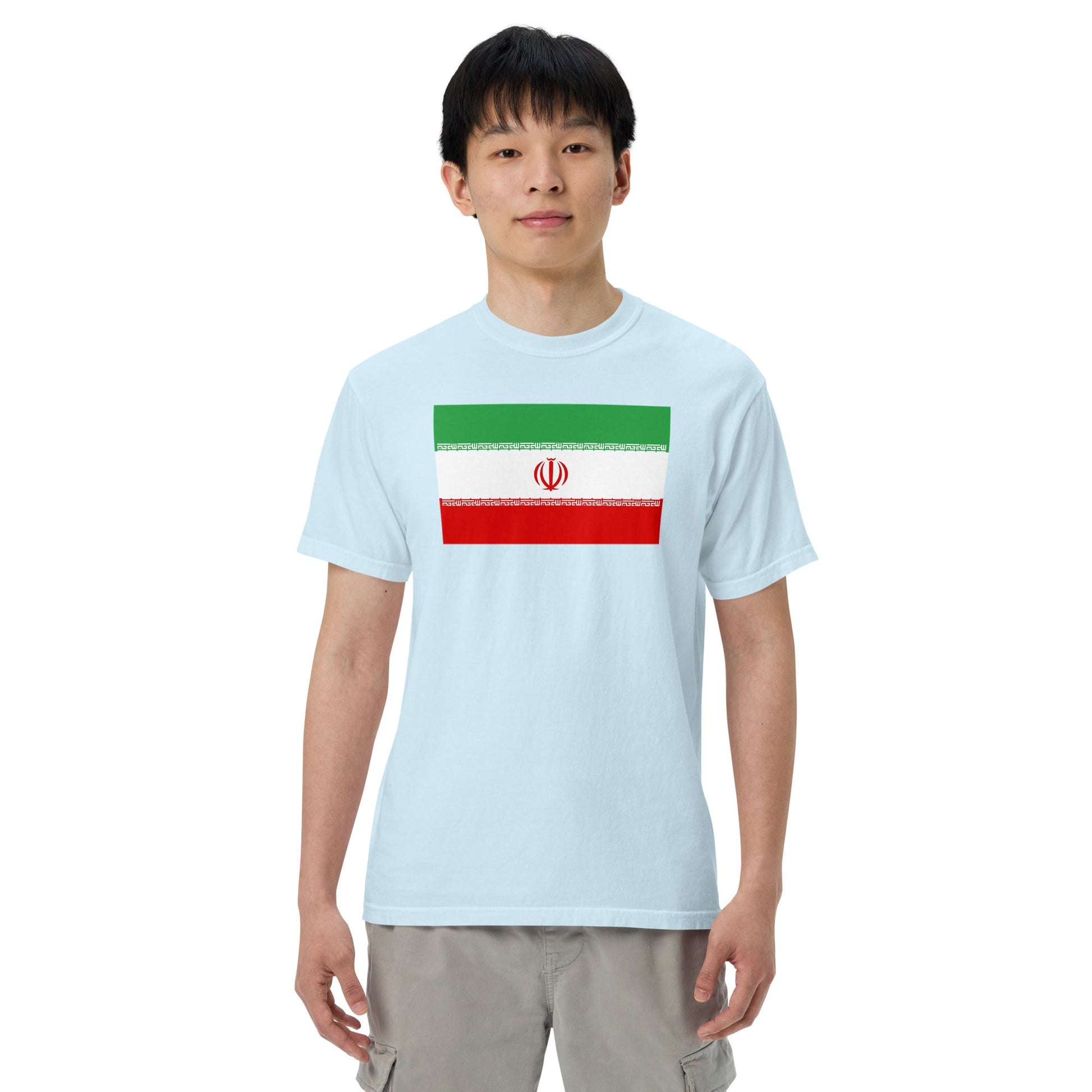 berry flag shirt for Iran – size medium