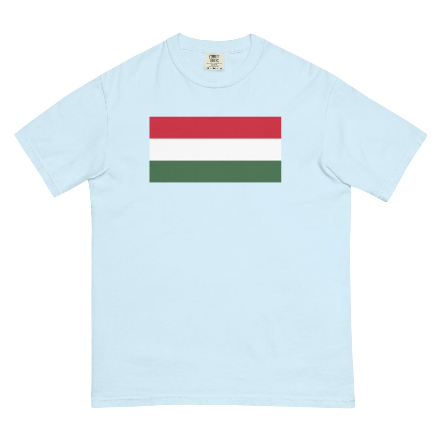 Stylish Iceland 1 flag t-shirt laid flat, 2X large, espresso