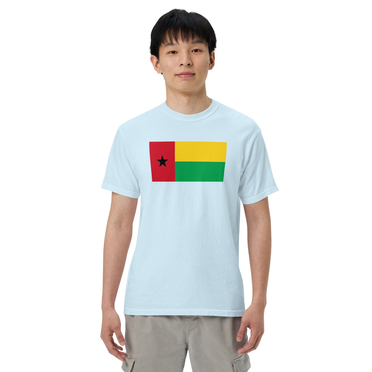 blue spruce flag shirt for Guinea Bissau – size extra large
