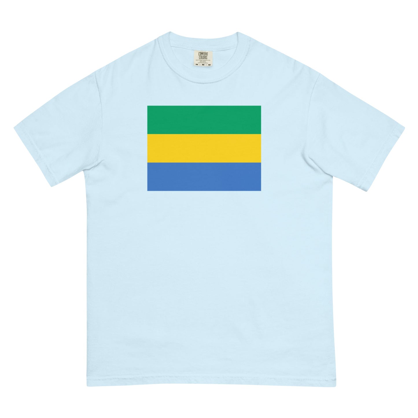 Gabon pride shirt in espresso – unisex, small
