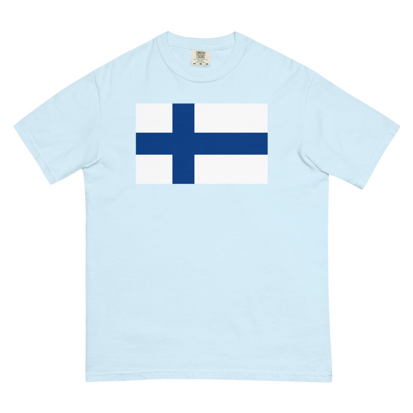 Flag tee representing France in espresso, 3X large