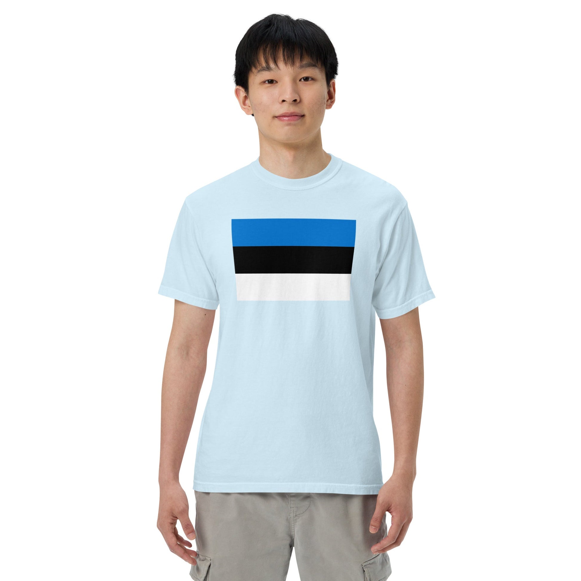 red flag shirt for Estonia – size extra large