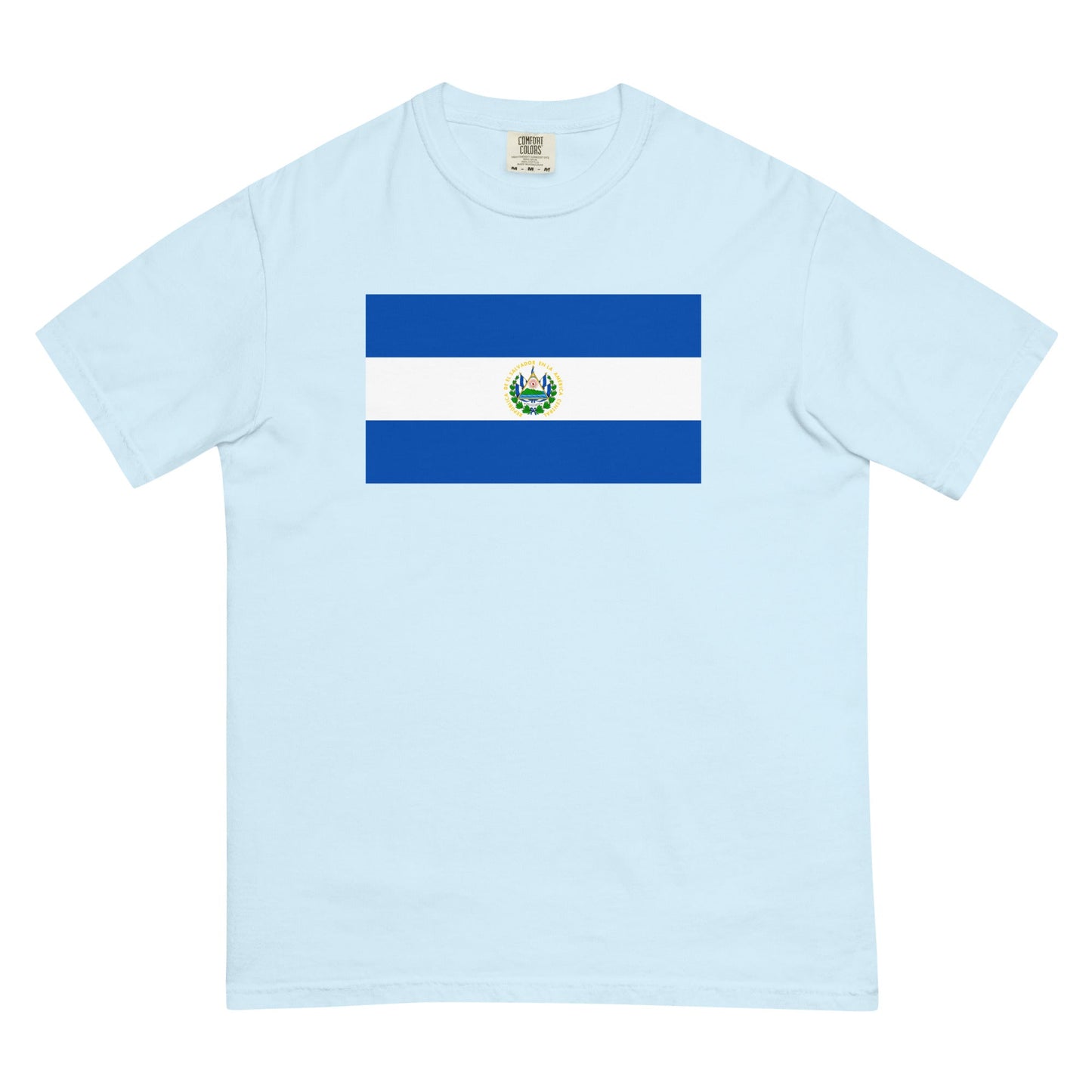 El Salvador heritage shirt, yam, size extra large