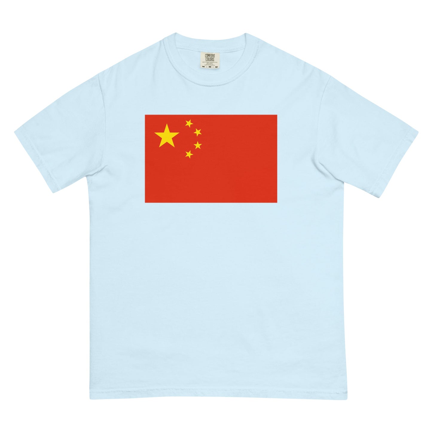 China flag shirt in yam, size large