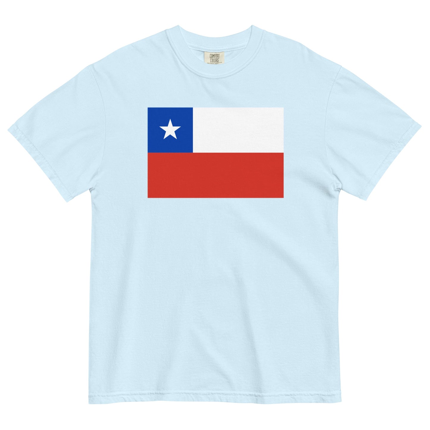 Chile pride shirt in crimson – unisex, small
