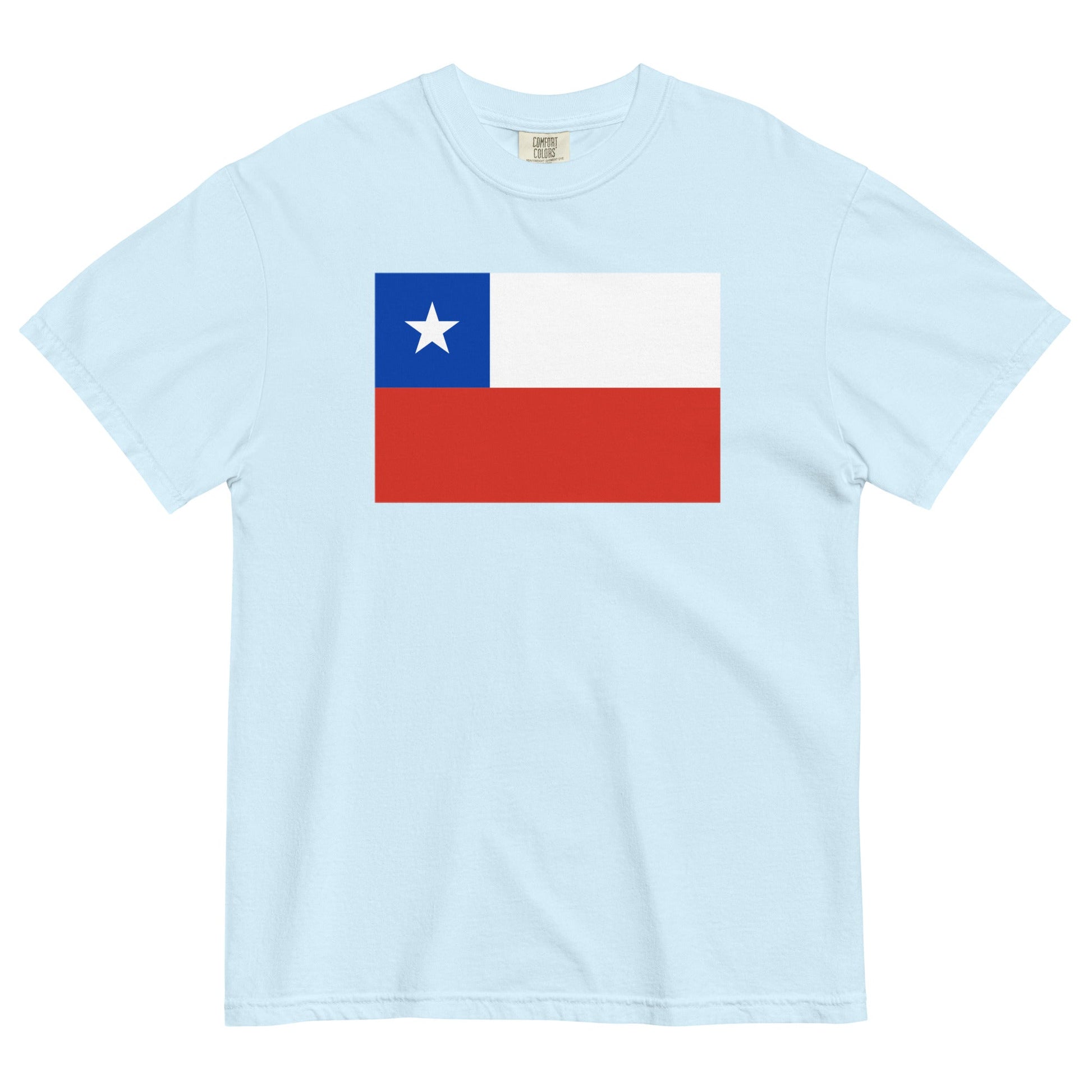 Chile pride shirt in crimson – unisex, small