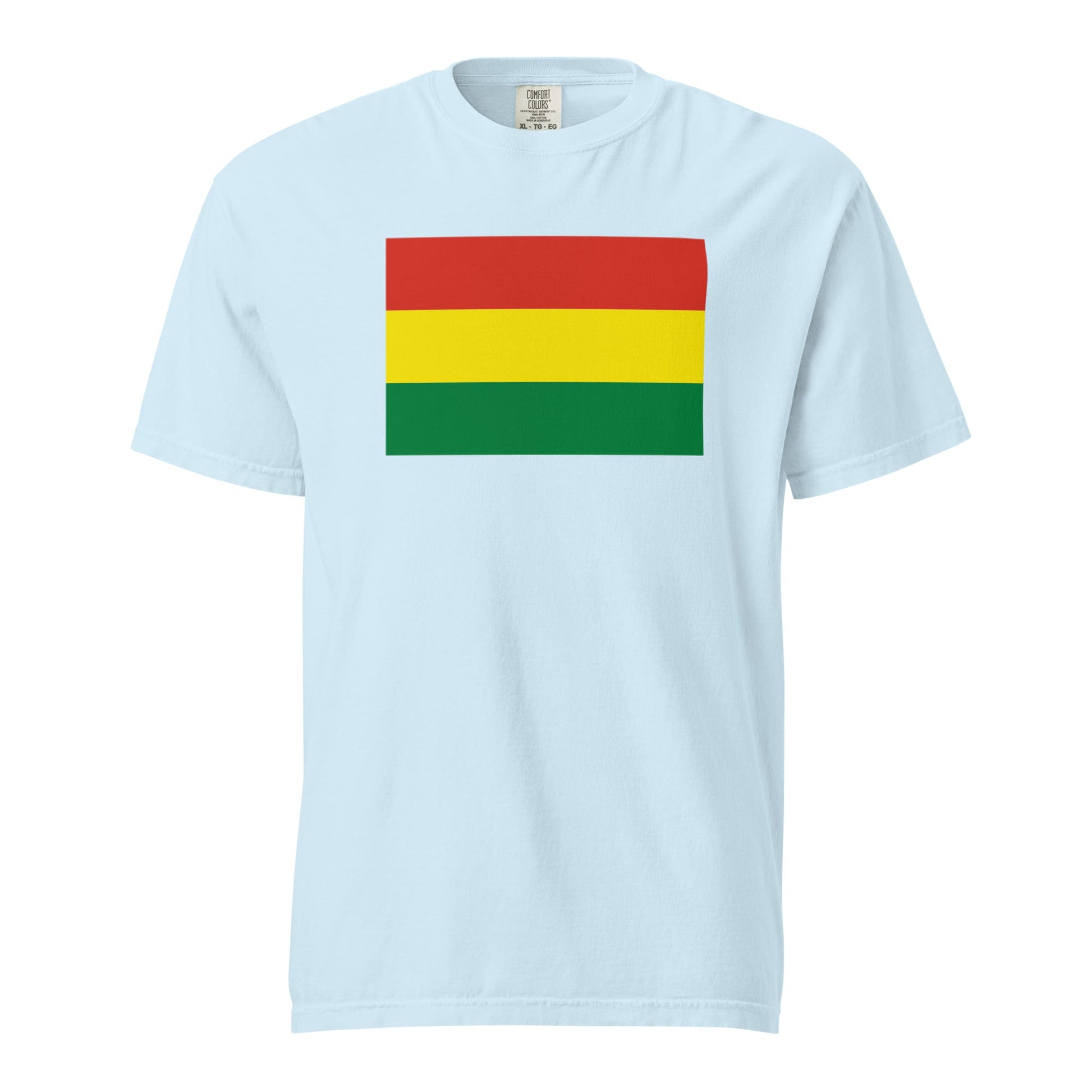 Flag tee representing Bolivia in espresso, large