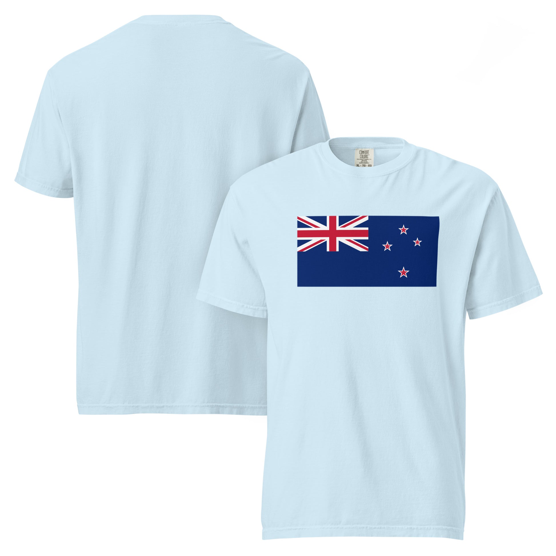 Nicaragua 1 flag shirt in red, size medium