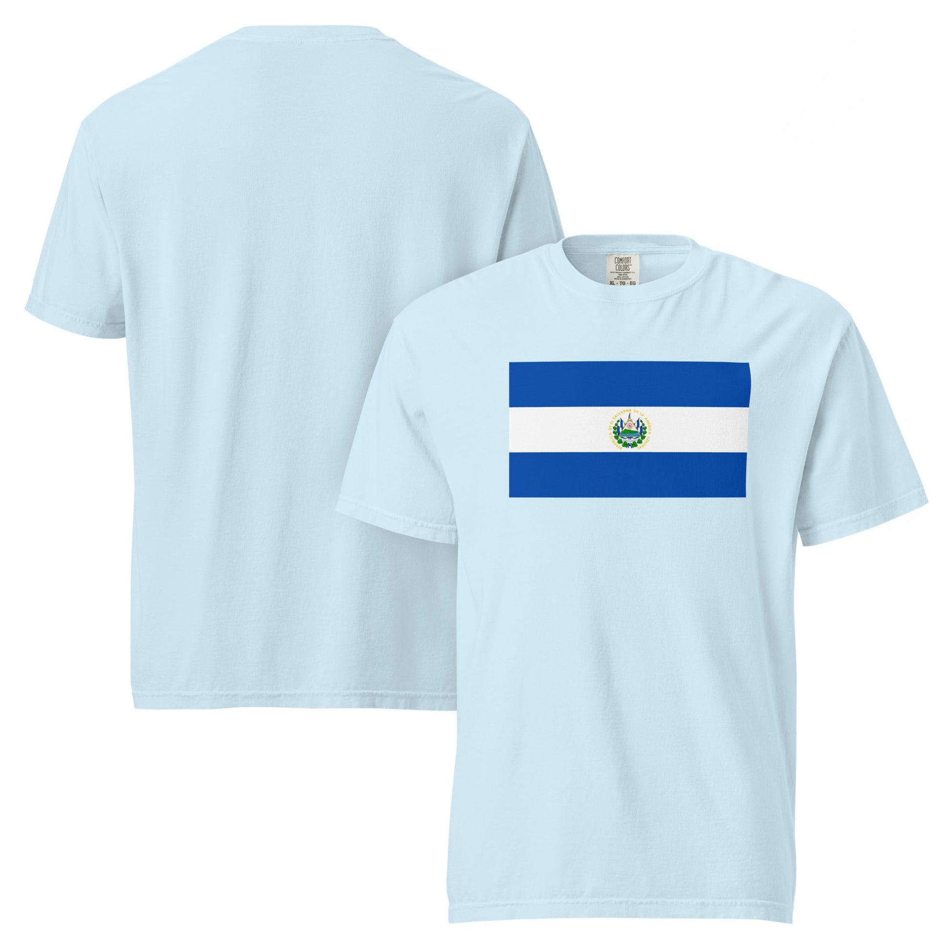 El Salvador pride shirt in true navy – unisex, extra large