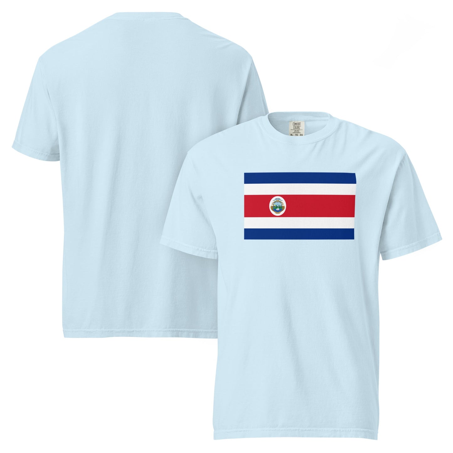 Costa Rica pride shirt in true navy – unisex, 4X large