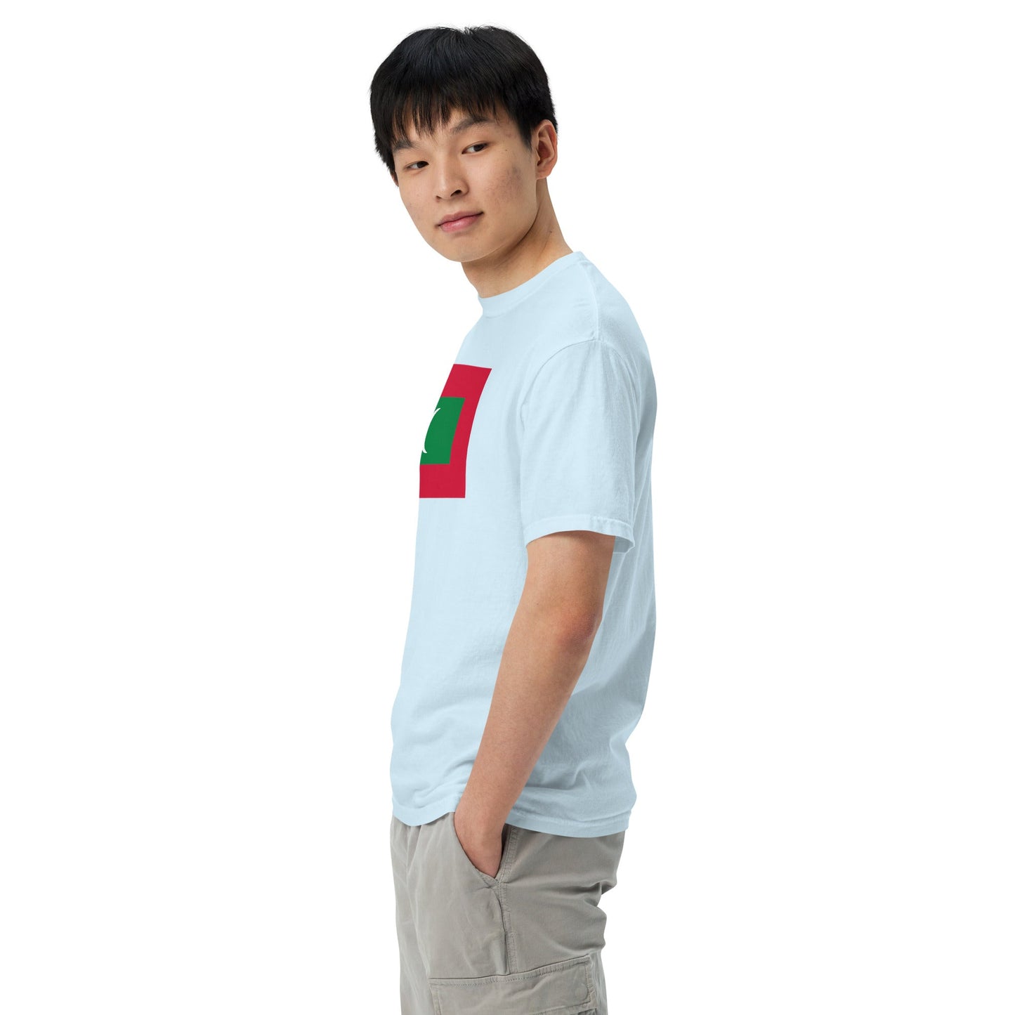 Maldives pride shirt in true navy – unisex, extra large