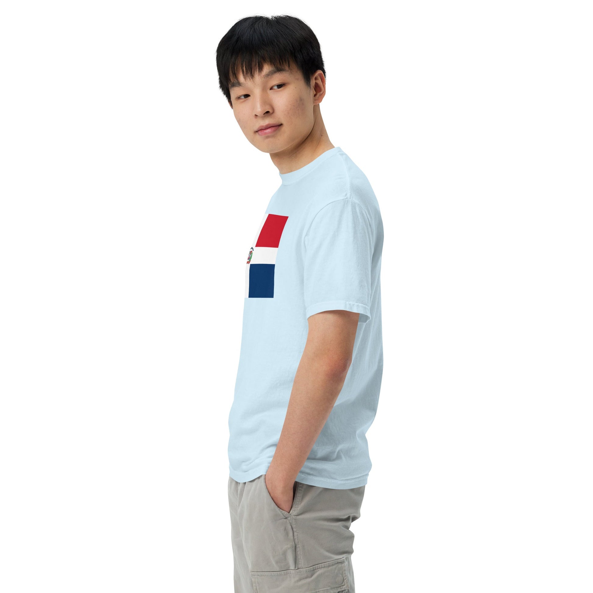 Dominican Republic national shirt, medium, in true navy
