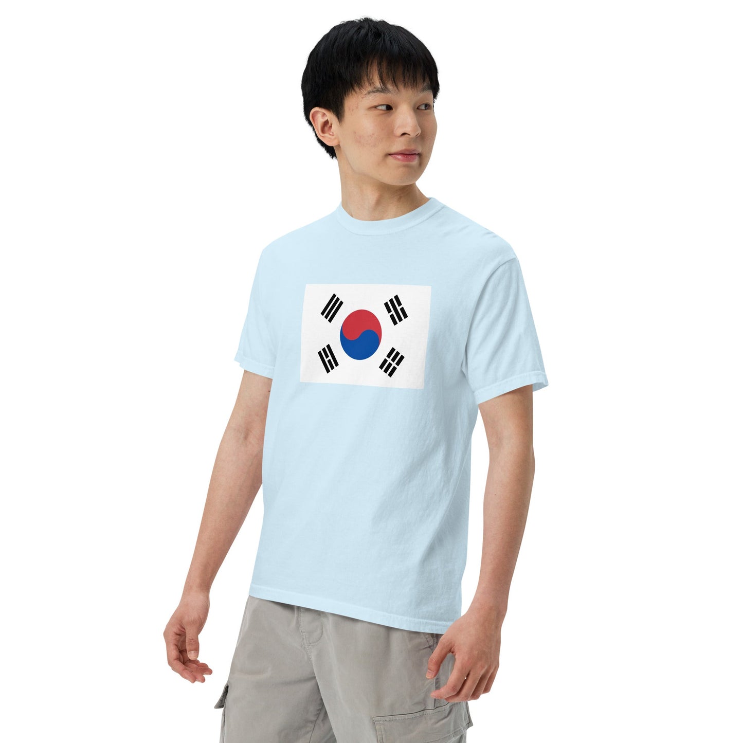 South Korea heritage shirt, butter, size medium