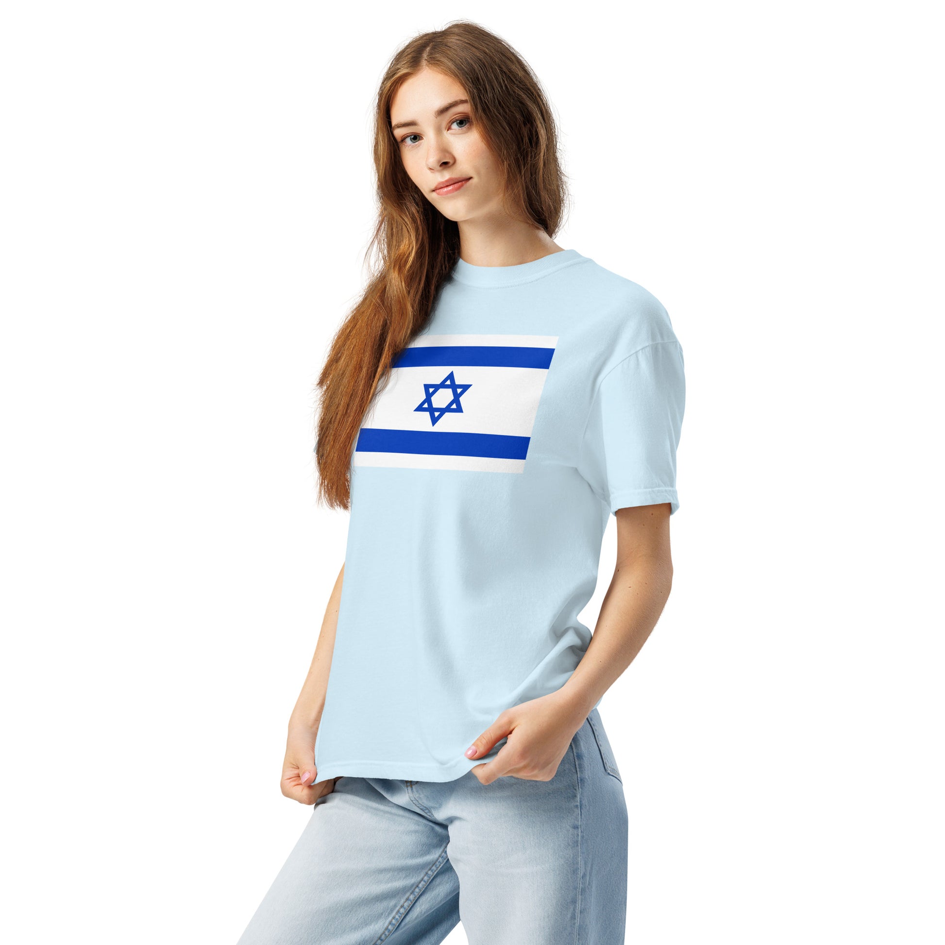 Israel heritage shirt, red, size 2X large
